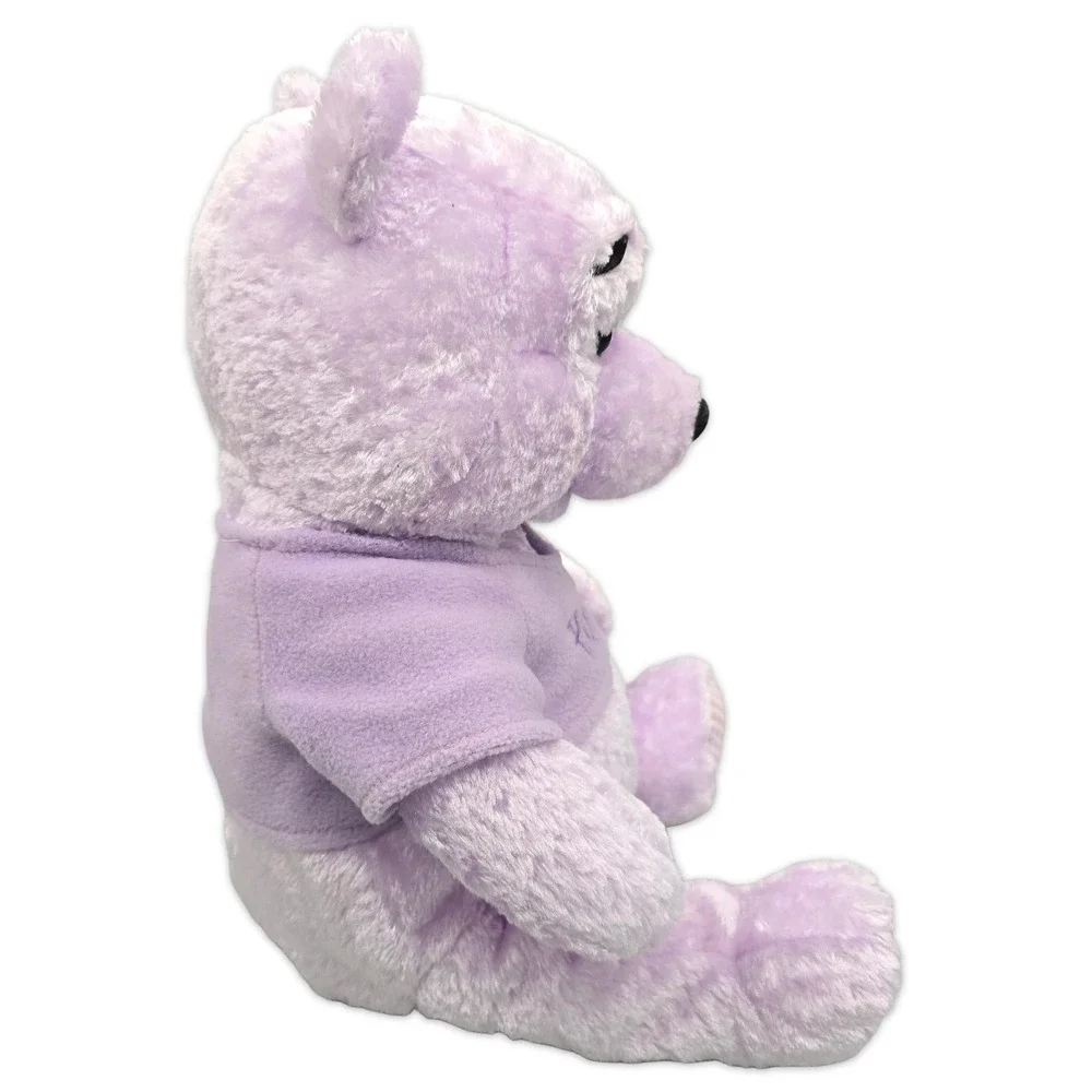DISNEY STORE Purple Plush Winnie the Pooh Toy Spring Pastel 10